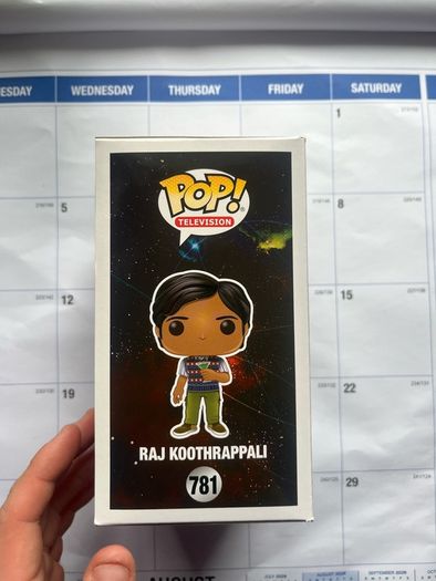 The Big Bang Theory Funko Pops - Sheldon, Leonard, Penny, Raj, Amy Stuart