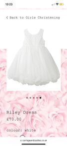 christening baby dress