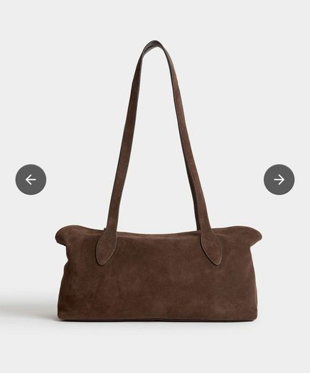 M&S suede bag