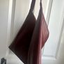 Burgundy leather bag from Muubaa Image 6