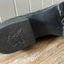 womens ankle boots Caprice black leather lined size 6 Image 7