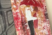 Painting couple for valentines