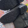 Shu grey leather boots Image 3