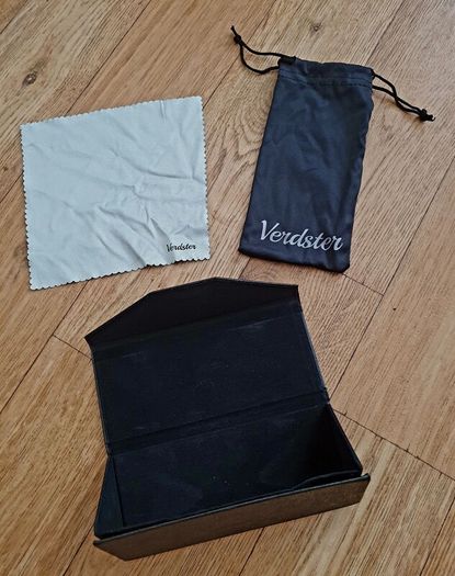 Mirrored Sunglasses with Case & Pouch