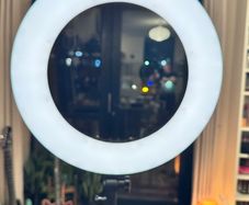 Camera Centre LED Ring Light with Tripod and Carry Case