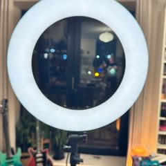 Camera Centre LED Ring Light with Tripod and Carry Case