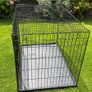 XL Folding Dog Travel Crate Image 3