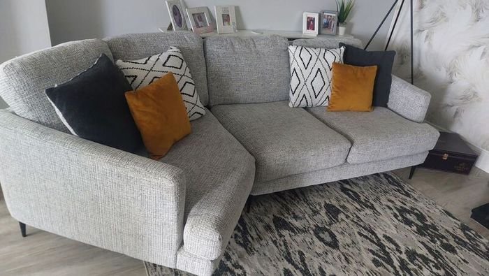 Beautiful sofa ,4 years remaining insurance / damage protection, one year old