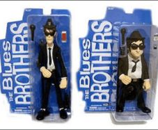 Ultra rare 2004 mezco blues brothers jake and elwood figures