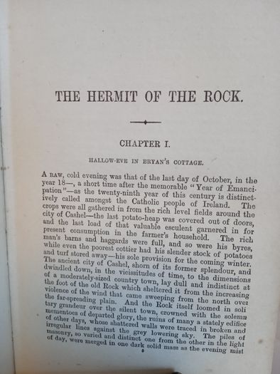 The Hermit of the Rock: A Tale of Cashel by Mrs. J. Sadlier (CP125)