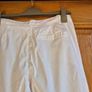 Mystify White Capri Trousers Size 14 Image 5