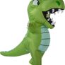 Creations Inflatable Costume Dinosaur Full Body Dinosaur Air Blow-up Deluxe Halloween Costume - Adult Size (FREE EXPRESS POSTAGE) Image 2