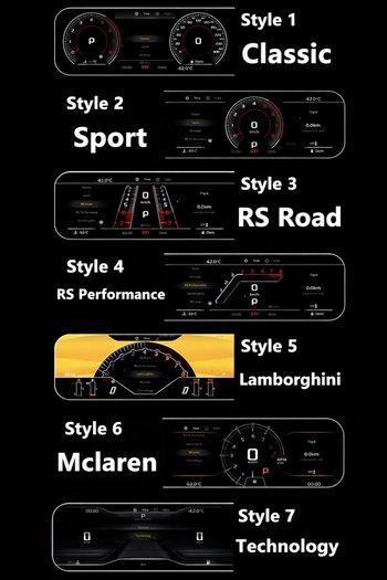 Digital Dashboard for VW Golf 7 + Installation