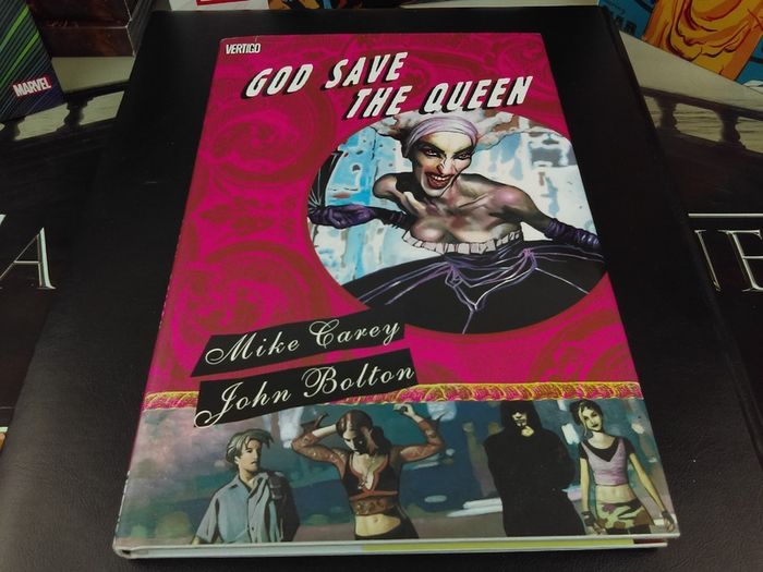 God Save The Queen Graphic Novel ! Beautiful Hardback ! by Vertigo !