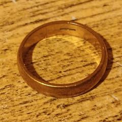 mens 9ct gold ring
