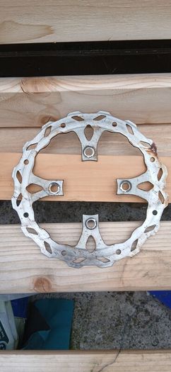 10ten 140r forks clamp front disc mx dirt bike