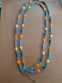 1940s-style bead necklace