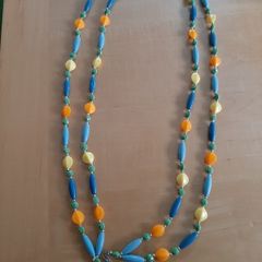 1940s-style bead necklace