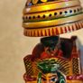 Hand-Painted Kadam Wood Elephant Figurine Indian Folk Art Decor Image 9
