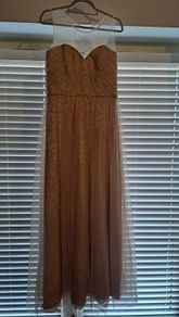 bridesmaid/ debs dress