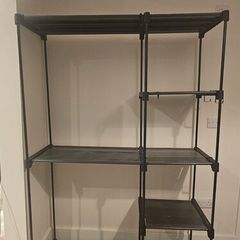 Open wardrobe, coat rack