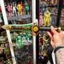 Power Ranger Deluxe Hasbro Lightning Green Dragon Dagger Image 2