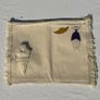 Vintage Folk Art Andean Embroidered Placemats - Set of 6 (Unused) Image 3