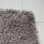 Grey Fluffy Rug Image 4