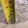 Lovely Heavy Old Cut Dublin Crystal Ashtray. Image 6
