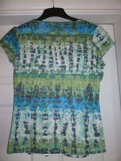 Per Una M&S Sequins Dressy Top-faux Inner Cream Top. 14 Medium. Immaculate
