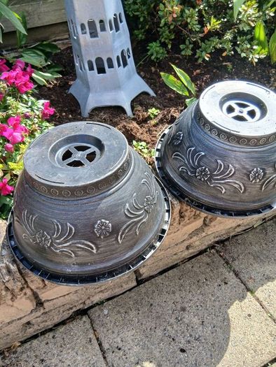 plant pots x 3