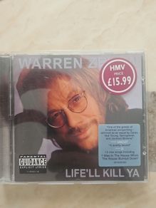 Warren Zevon CD - Life'll Kill Ya