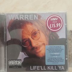 Warren Zevon CD - Life'll Kill Ya