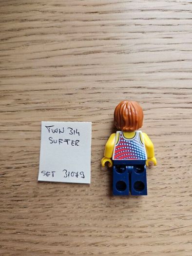 lego twn314 surfer, set 31079