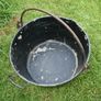 Vintage Large Bucket Pot with handle Image 5