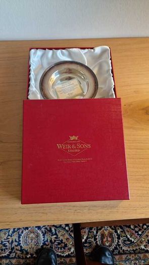 Weir & Sons silver dish