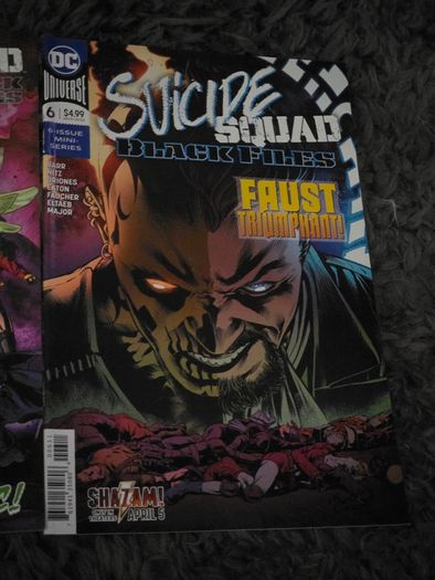 Scuicide Squad Black Files Comics