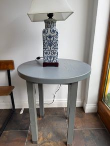 Solid Wood Lamp Table