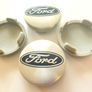 4x FORD silver 54mm alloy wheel centre caps cap 6M21-1003 Hub Cover Image 2