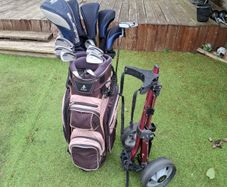 Ladies Golf Compleat Set + Trolly