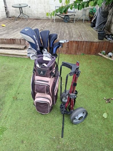 Ladies Golf Compleat Set + Trolly