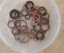 Various washers for cars