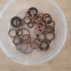Various washers for cars