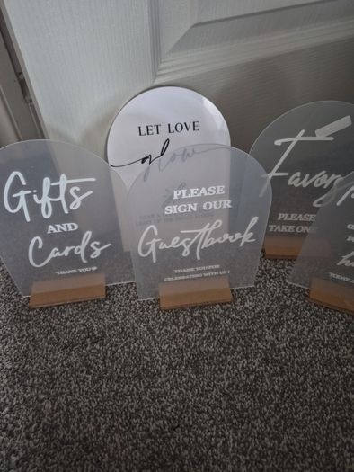 wedding signs