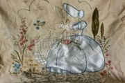 Beautiful embroidered piece of linen