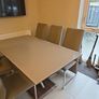 dining table and six chairs Image 2