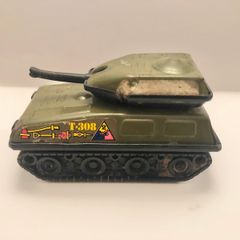 Vintage Buddy L T-308 Metal Tank