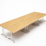 Tilting Training Room Retangular Table - 1500w x 750d Image 10