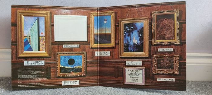 LP Vinyl Record - Emerson Lake & Palmer - Pictures At An Exhibition ( Irish Pressing )