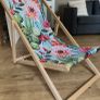 Wooden sunbed Image 2